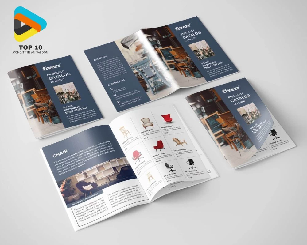 Mẫu catalogue nội thất