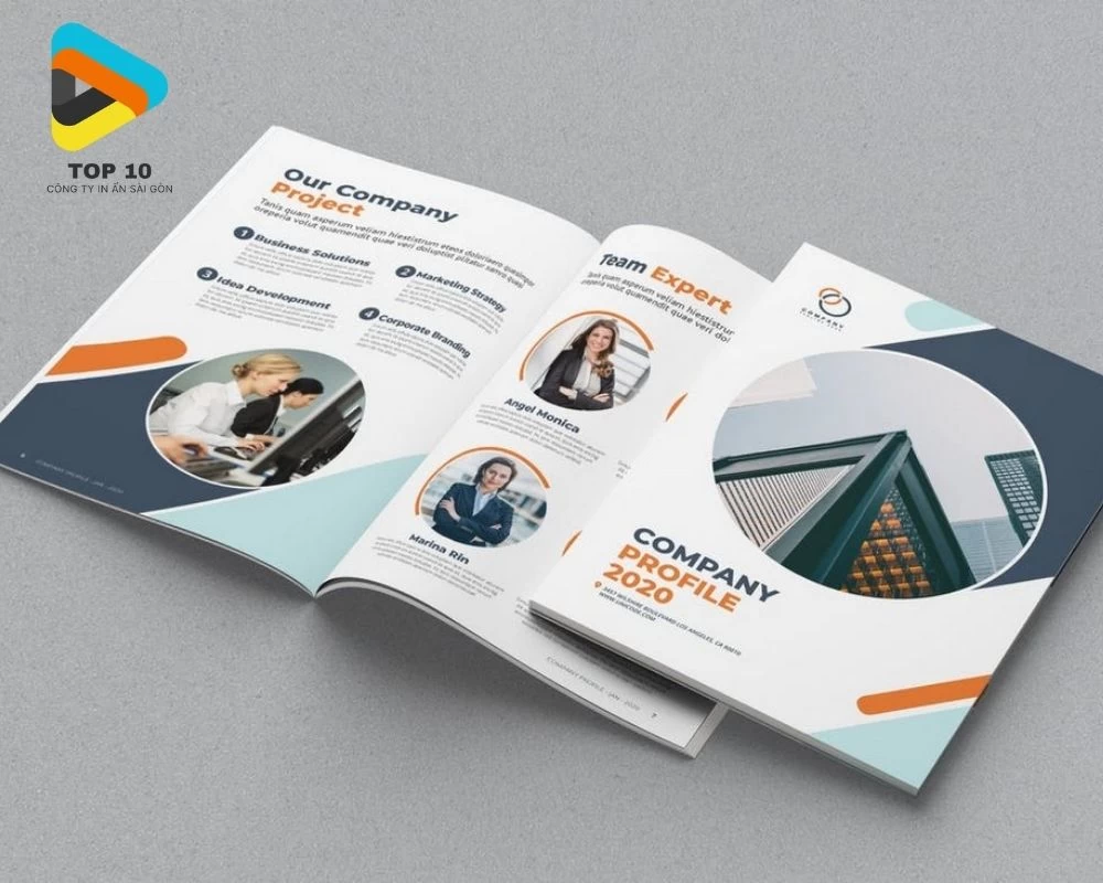 Mẫu catalogue giới thiệu công ty