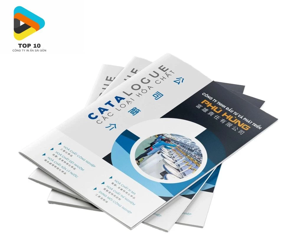 Mẫu catalogue các loại hóa chất của công ty Phú Hùng