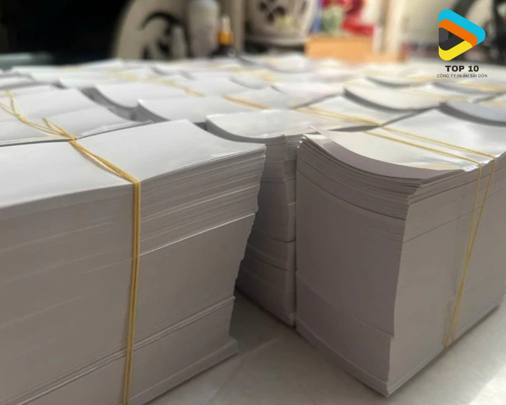 Sấp giấy couche in poster