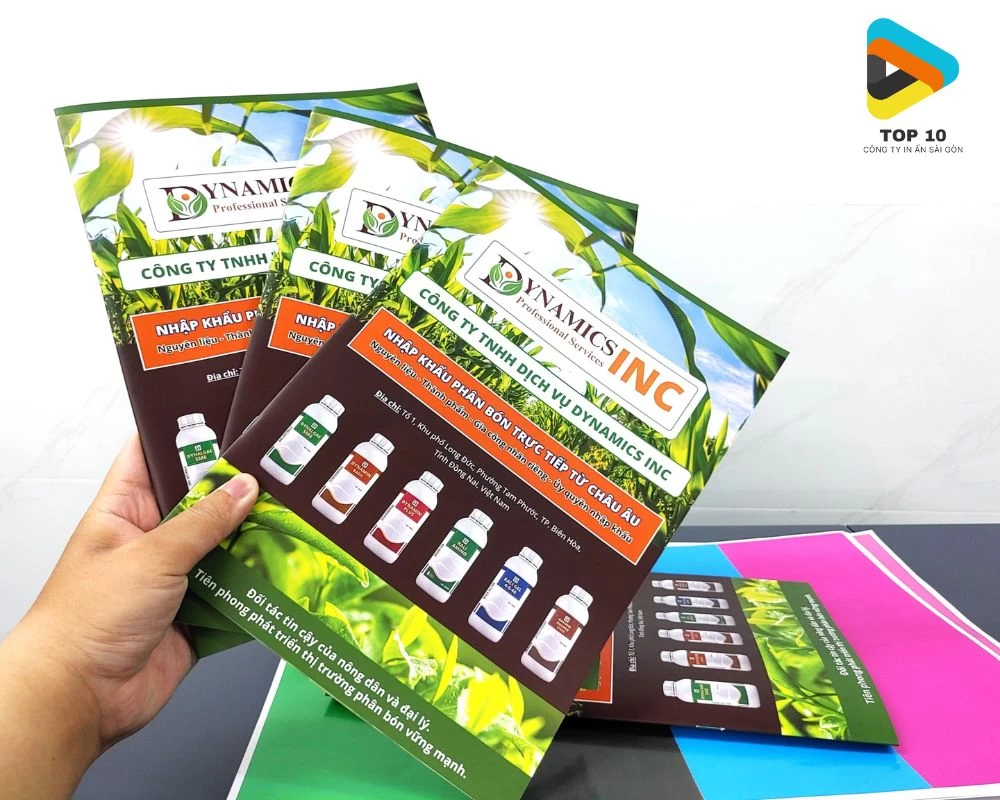 Giấy couche dùng để in poster