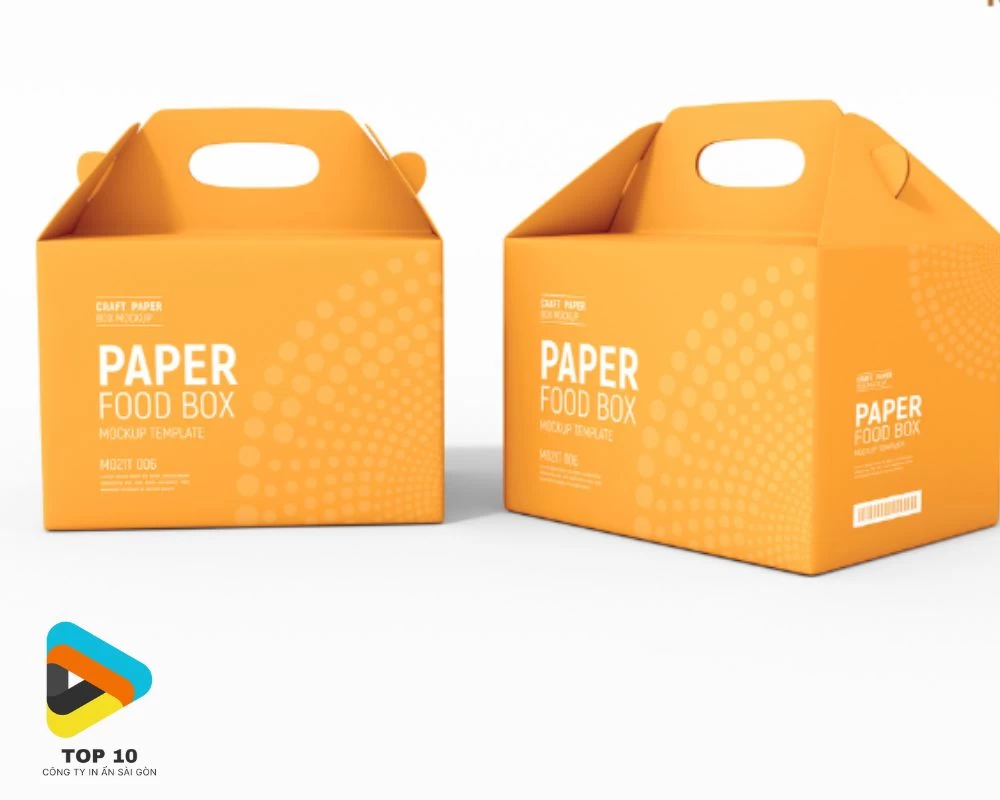 Hộp giấy có quai xách