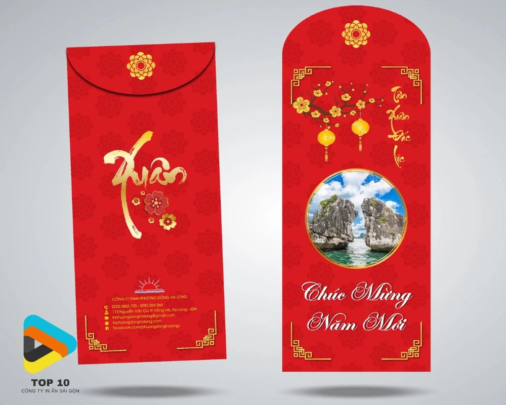 Mẫu bao lì xì truyền thống