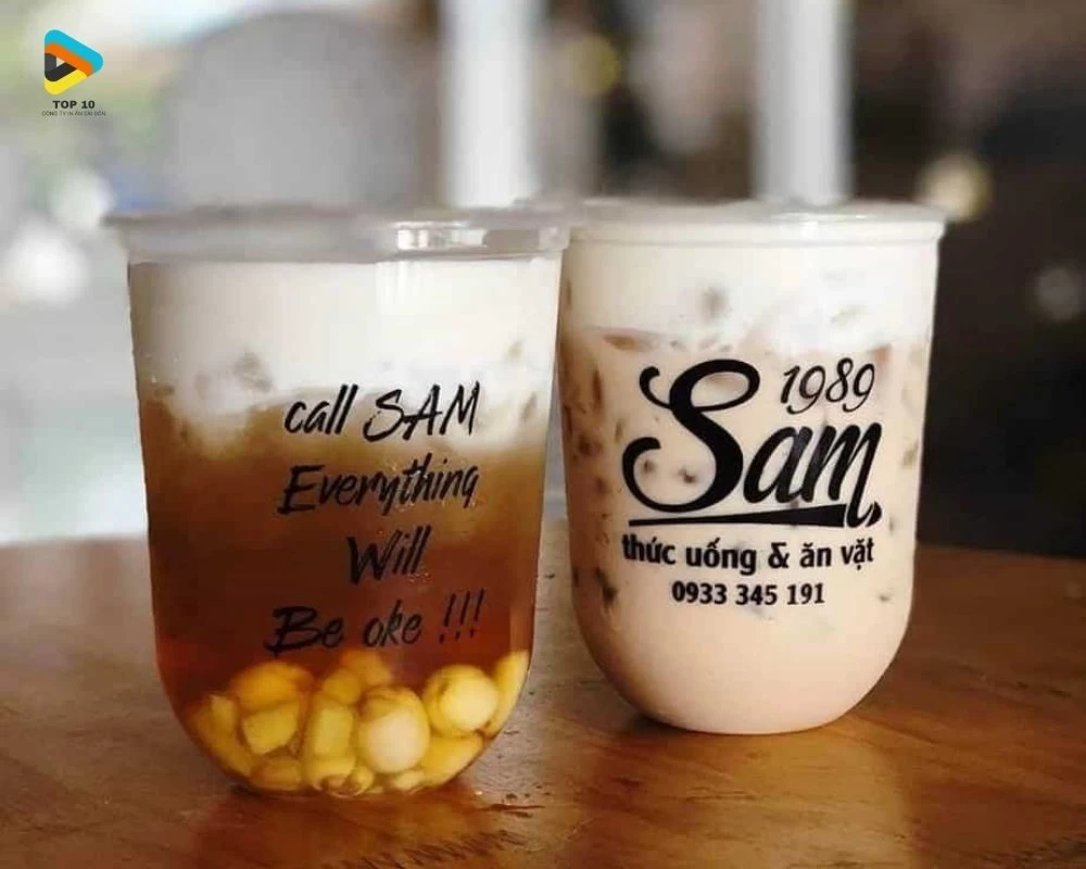 Tem dán ly trà sữa