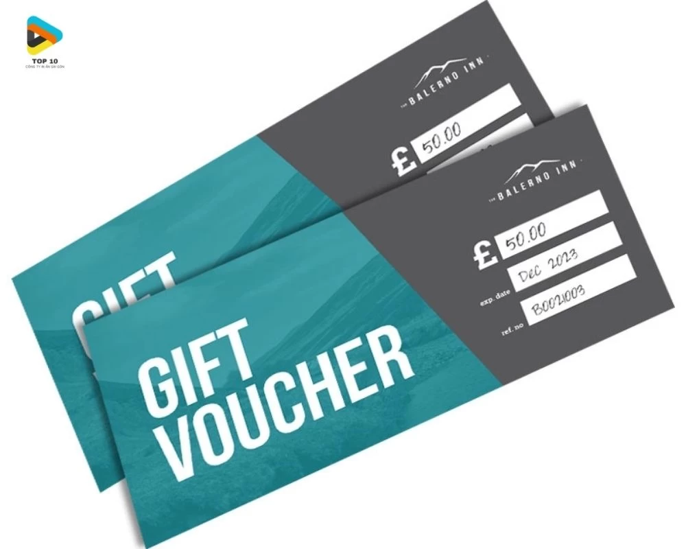 Voucher thiết kế đẹp mắt