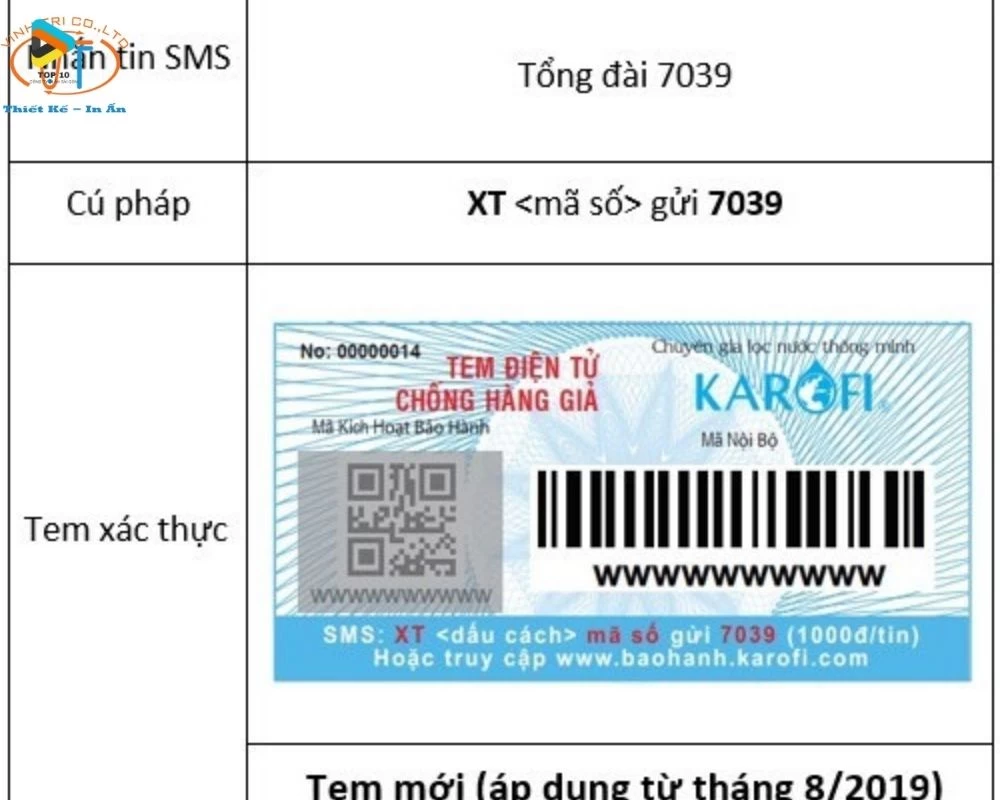 Tem chống giả điện tử SMS