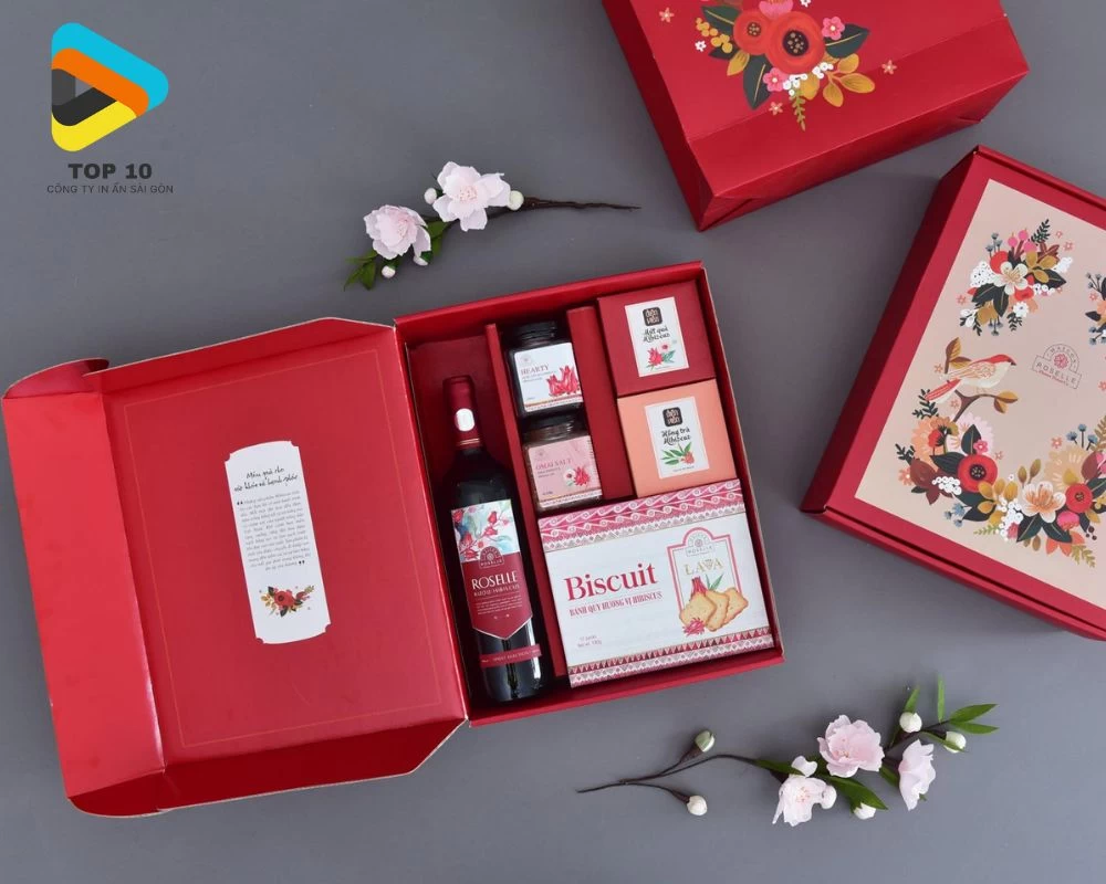 Một số sản phẩm hộp giấy của Hoàng Hà