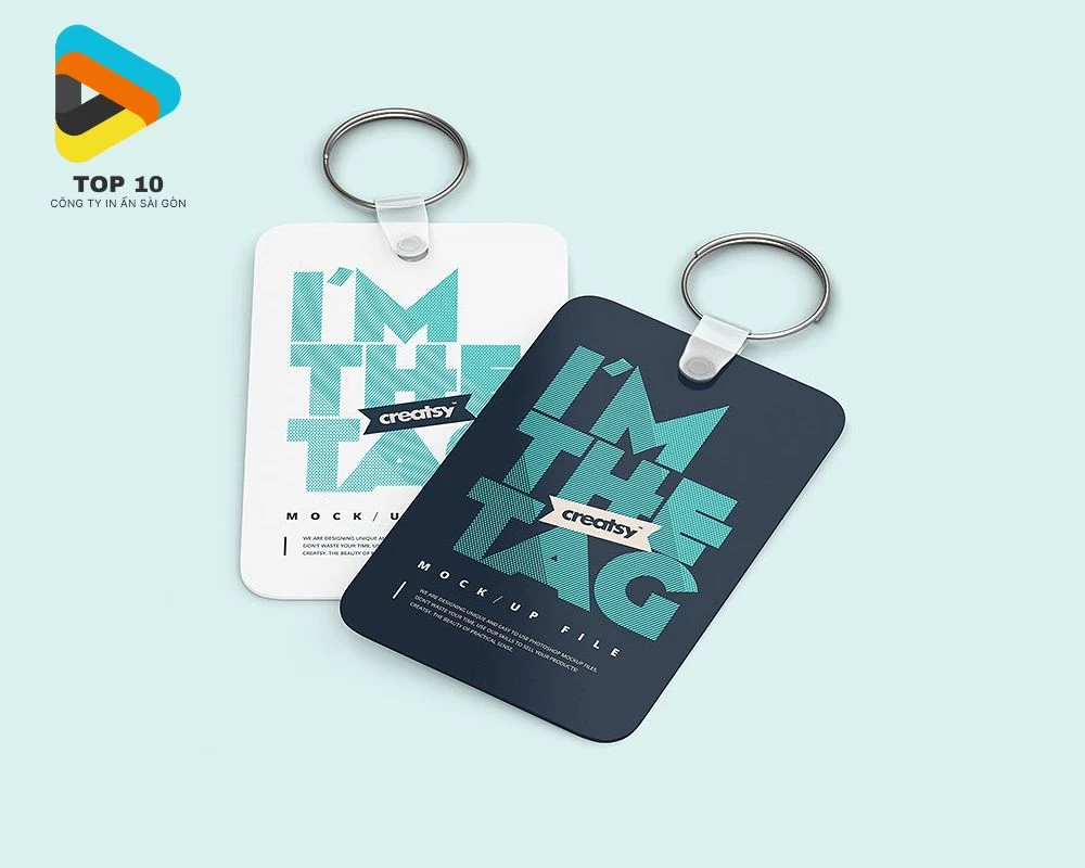 Mẫu thẻ đeo nhựa đẹp