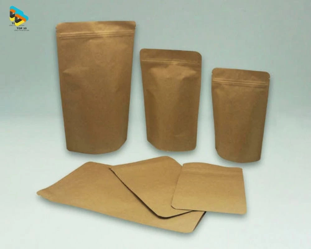 Túi giấy kraft dạng zip