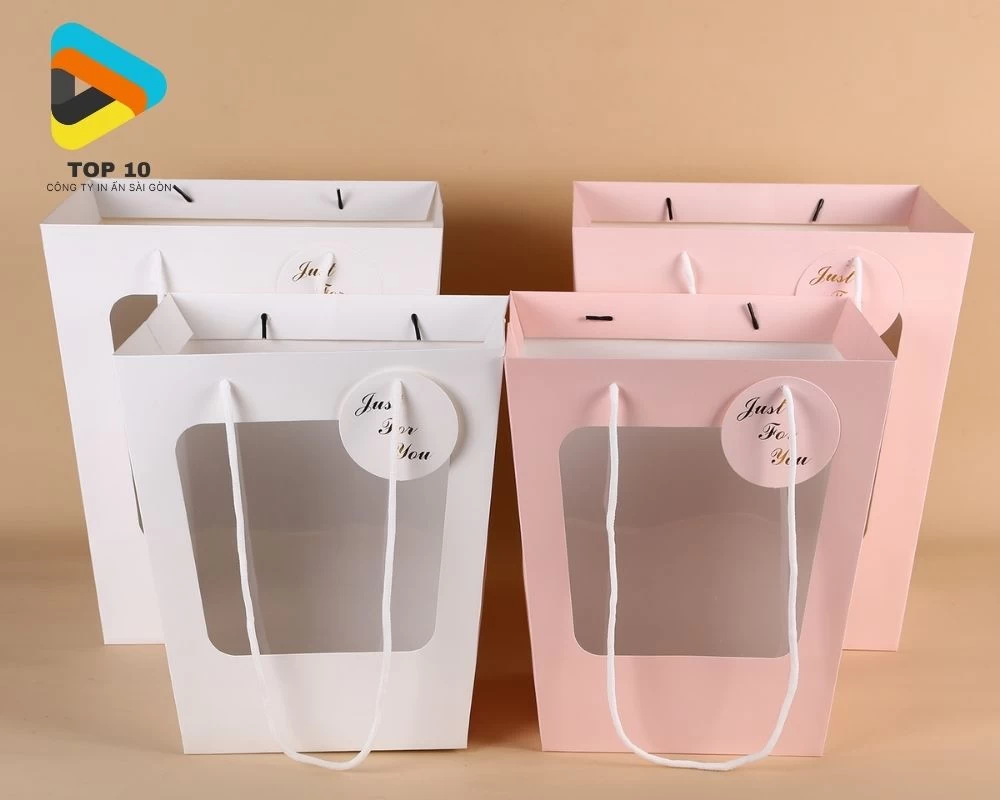 Túi giấy mặt kính