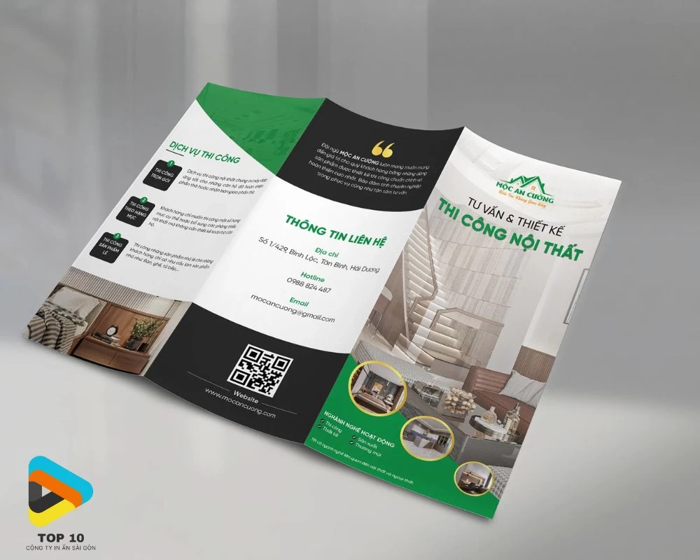 Nội dung brochure nội thất chuẩn marketing
