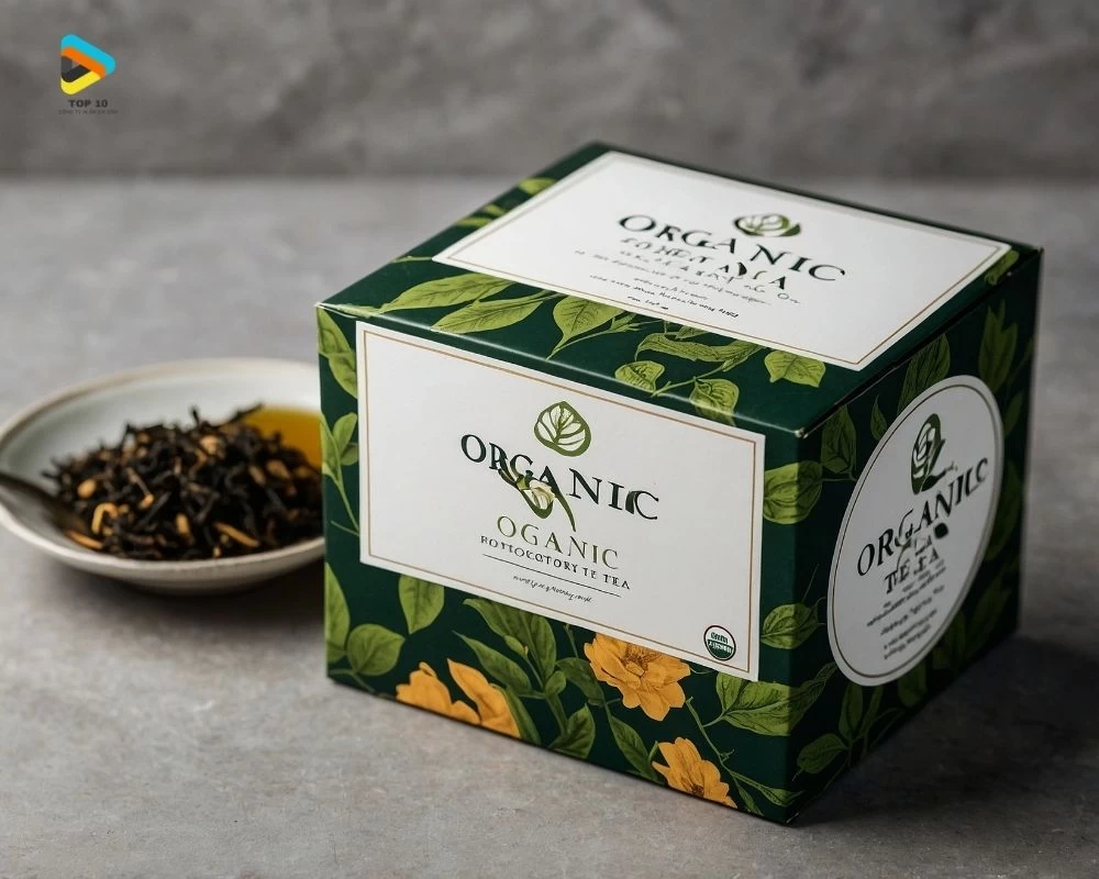 Hôp giấy đựng trà có mẫu mã đẹp mắt