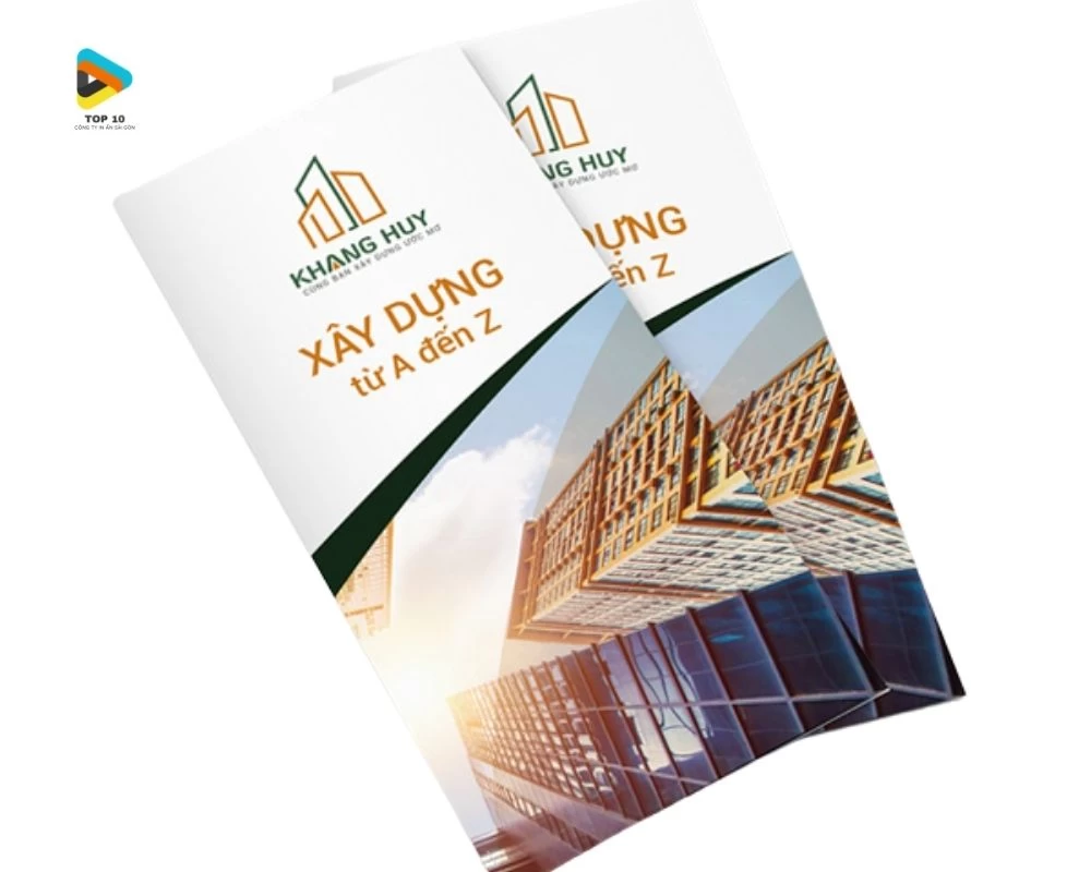 In brochure giá rẻ tại Công ty Hải Lưu
