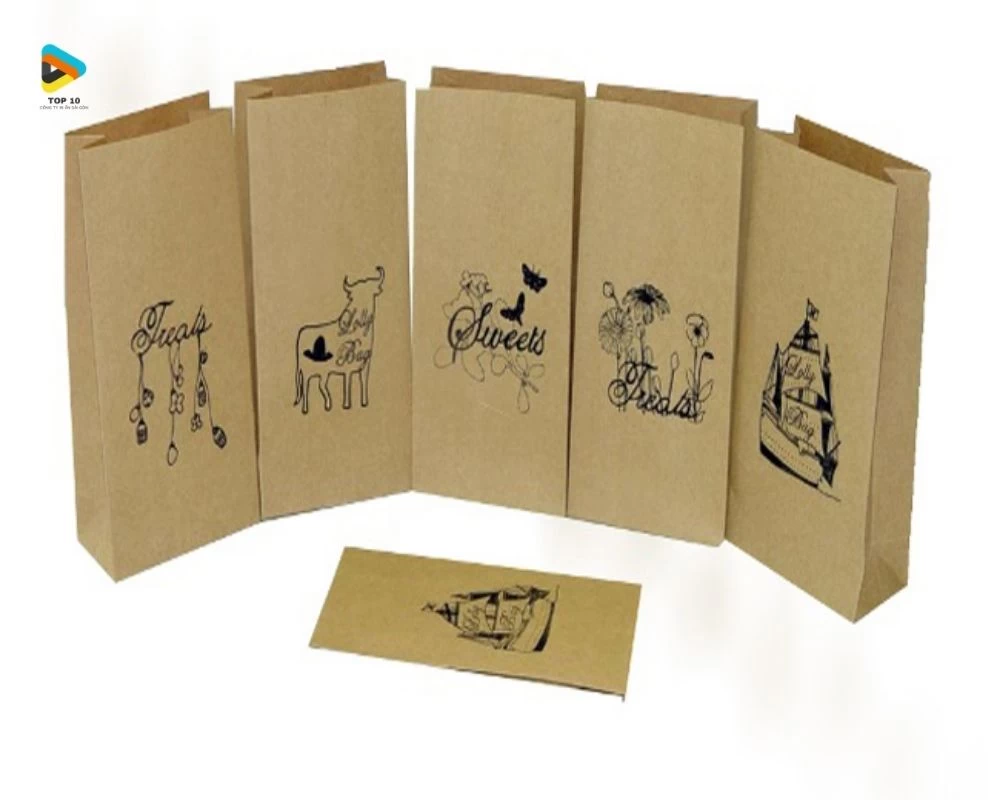 In túi giấy bánh mì tại Xưởng in offset NK Print