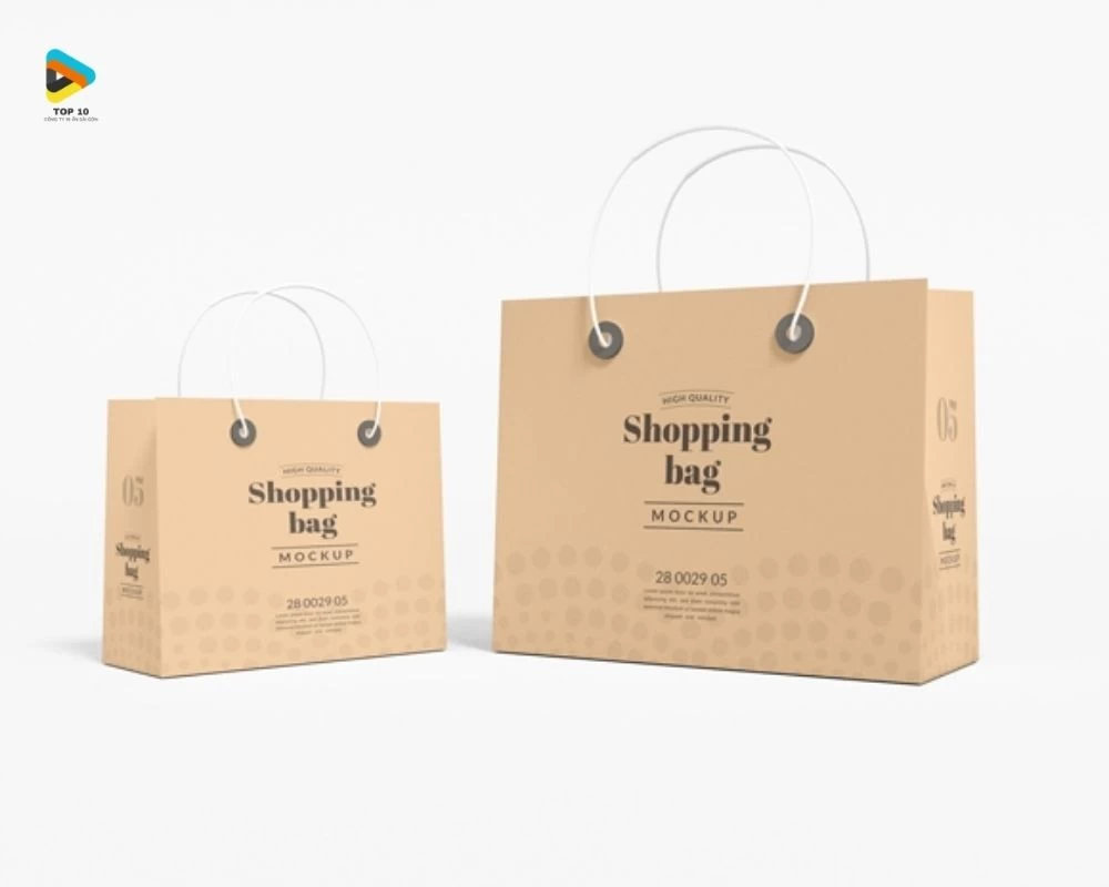 In túi giấy kraft tại In ấn Đoàn Gia