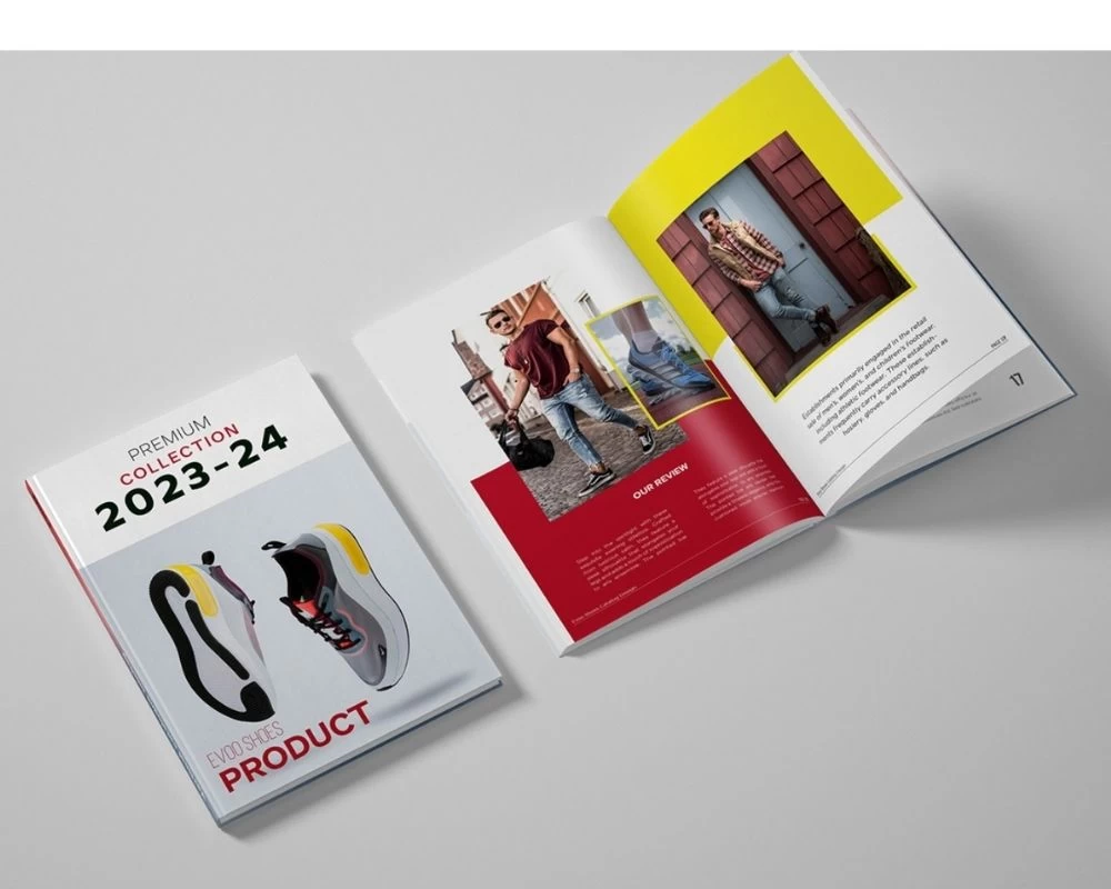 Mẫu catalogue giày đủ màu sắc