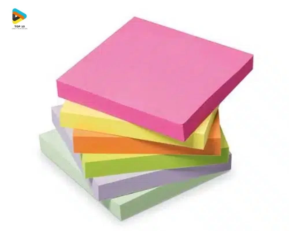Mẫu giấy note hình vuông