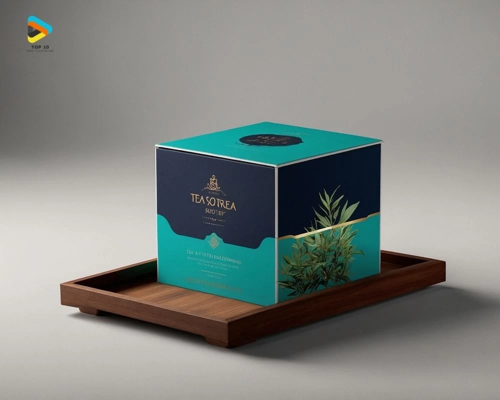 Hộp giấy đựng trà đẹp mắt
