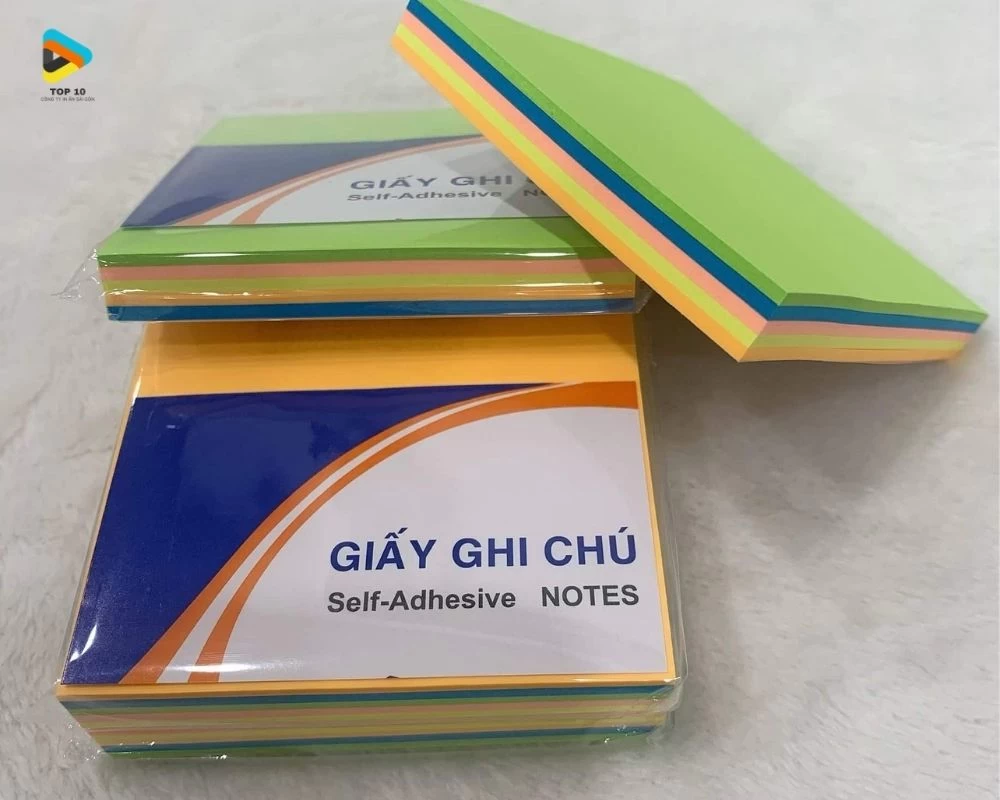 Giấy note đủ màu