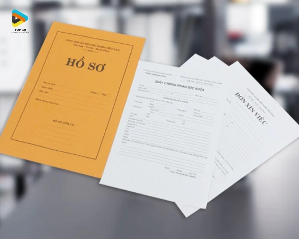 bìa hồ sơ xin việc