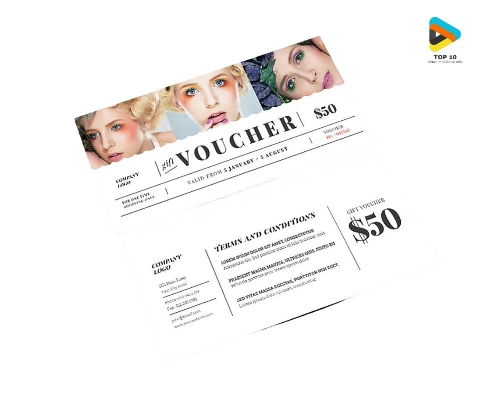Dịch vụ in voucher tại In nhanh D2print
