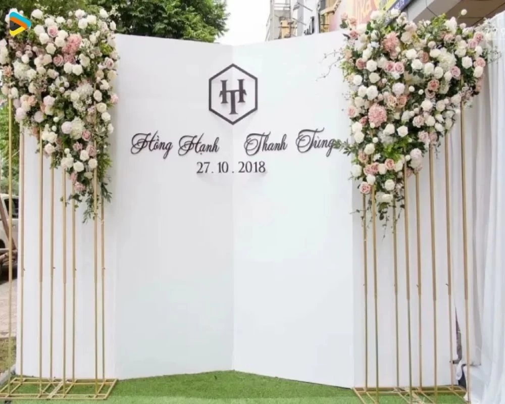 Kích thước backdrop đám cưới