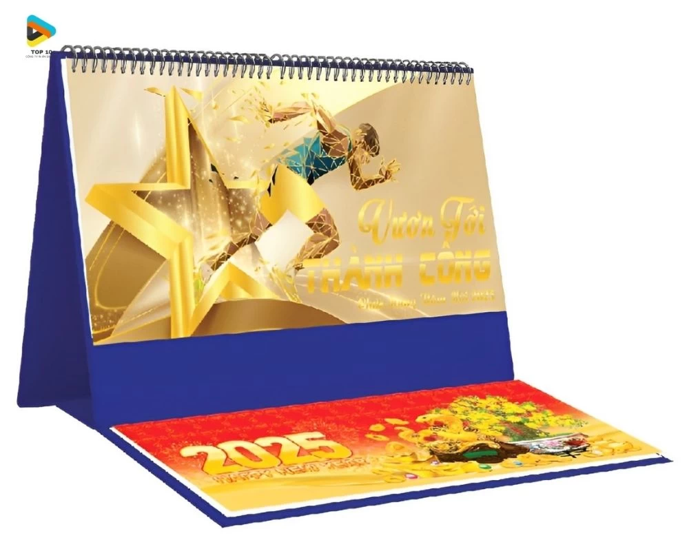 Lịch để bàn chữ M