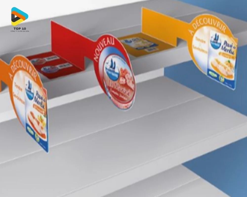 Wobbler trong siêu thị