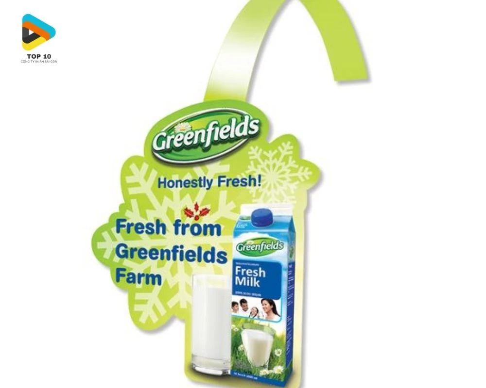 Wobbler lò xo về hãng sữa