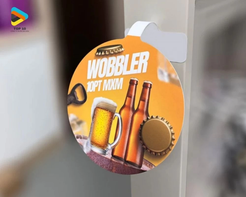 Wobbler dành cho bia