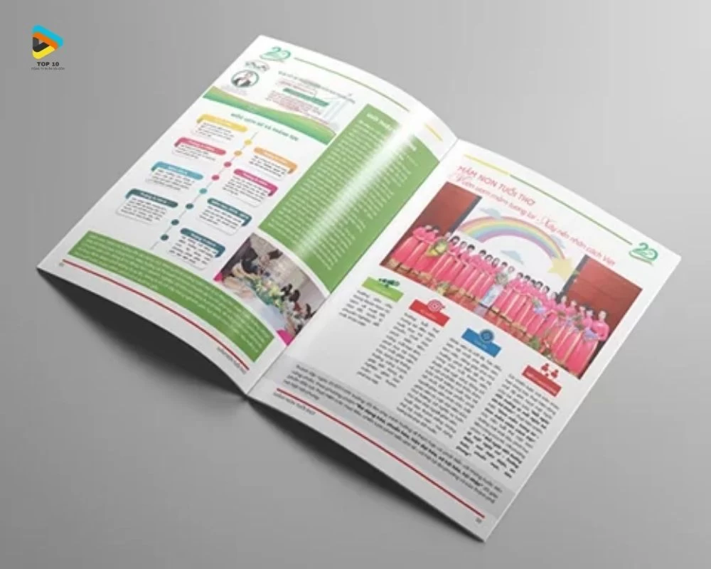 Mẫu catalogue về trường học 