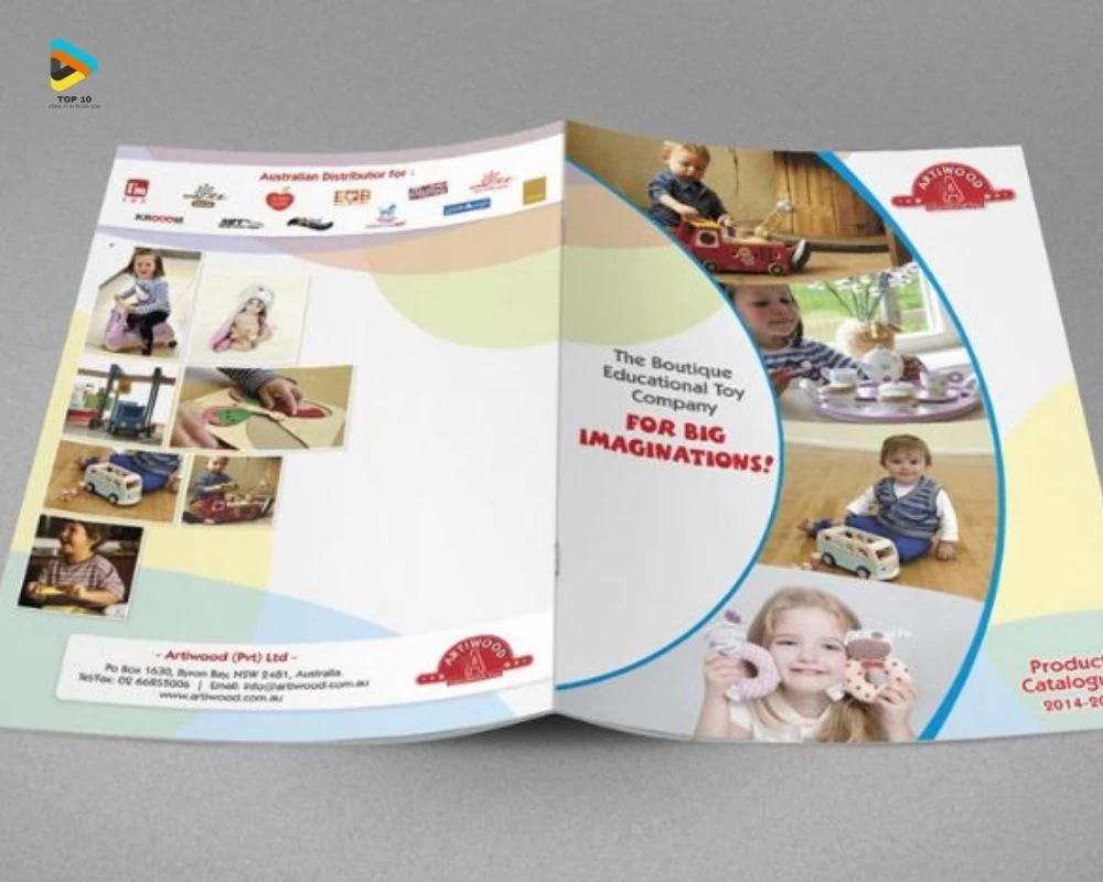 Mẫu catalogue về trường học mầm non
