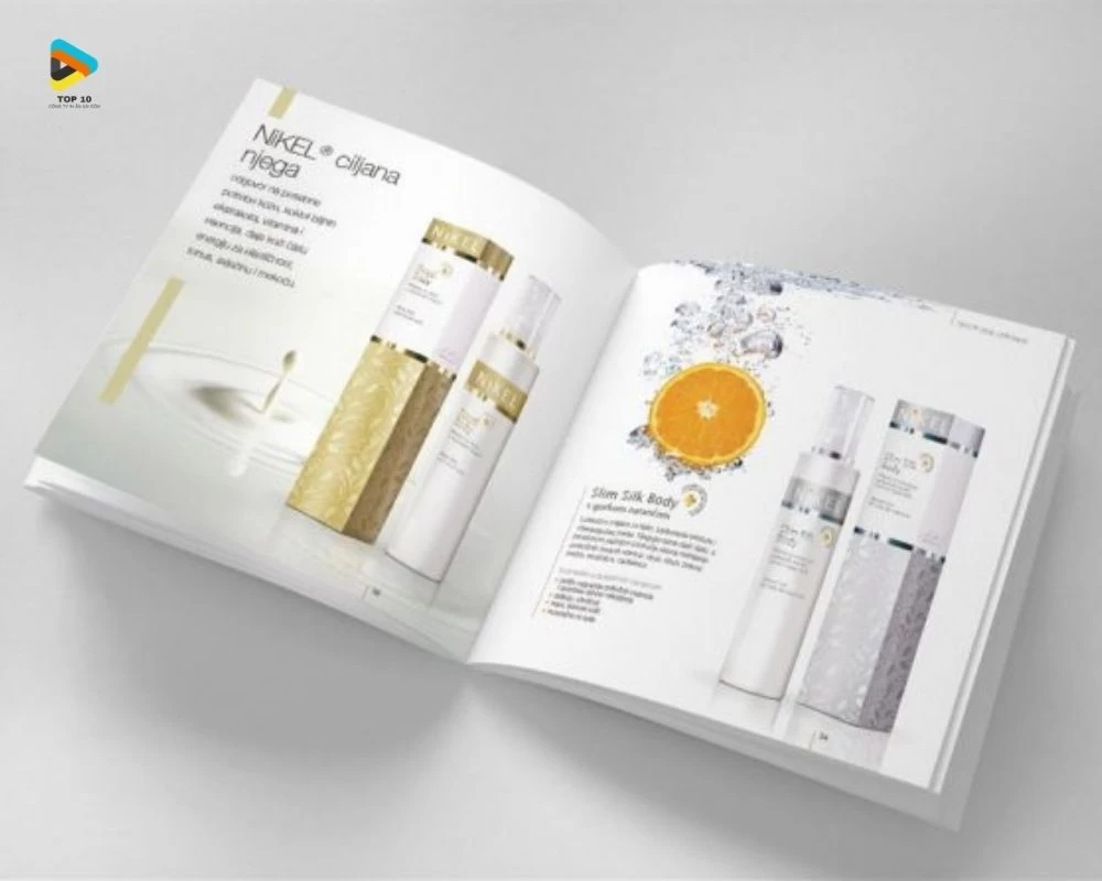 Catalogue về sản phẩm dưỡng