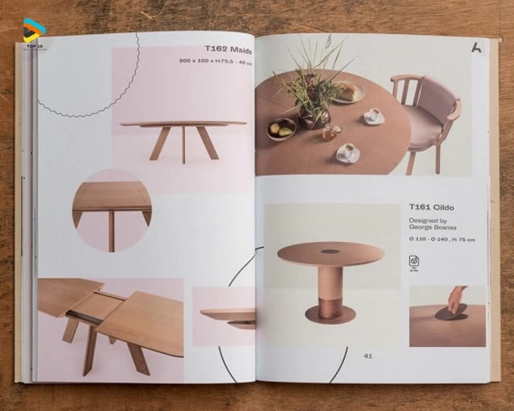 Catalogue nội thất về bàn ghế