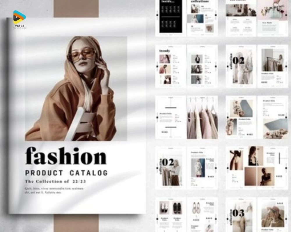 Mẫu catalogue thời trang