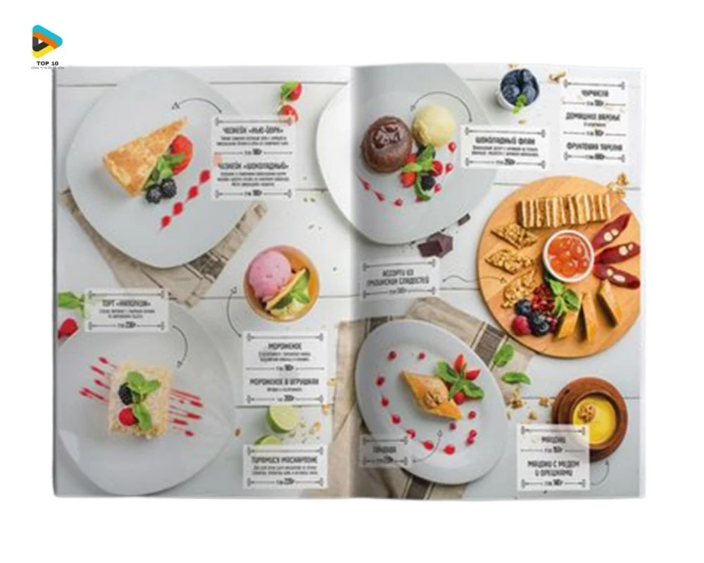 Catalogue về món ăn