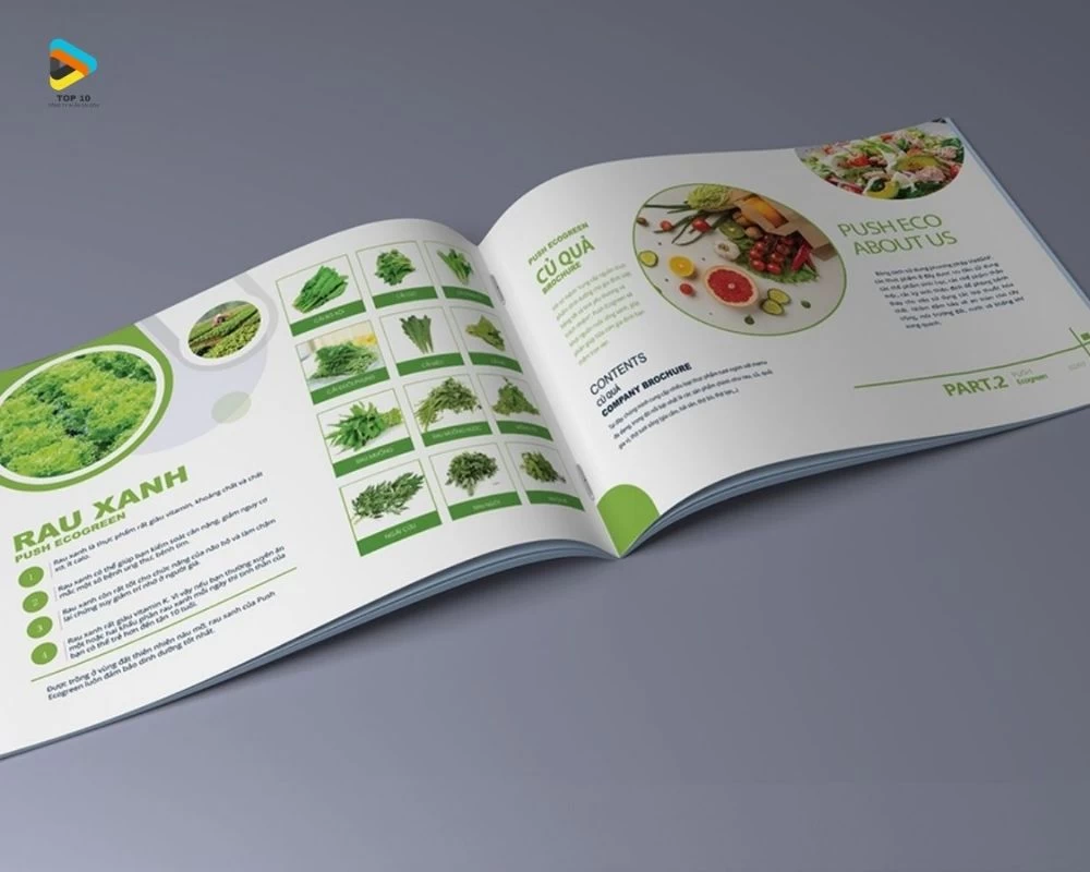 Catalogue về thực phẩm sạch