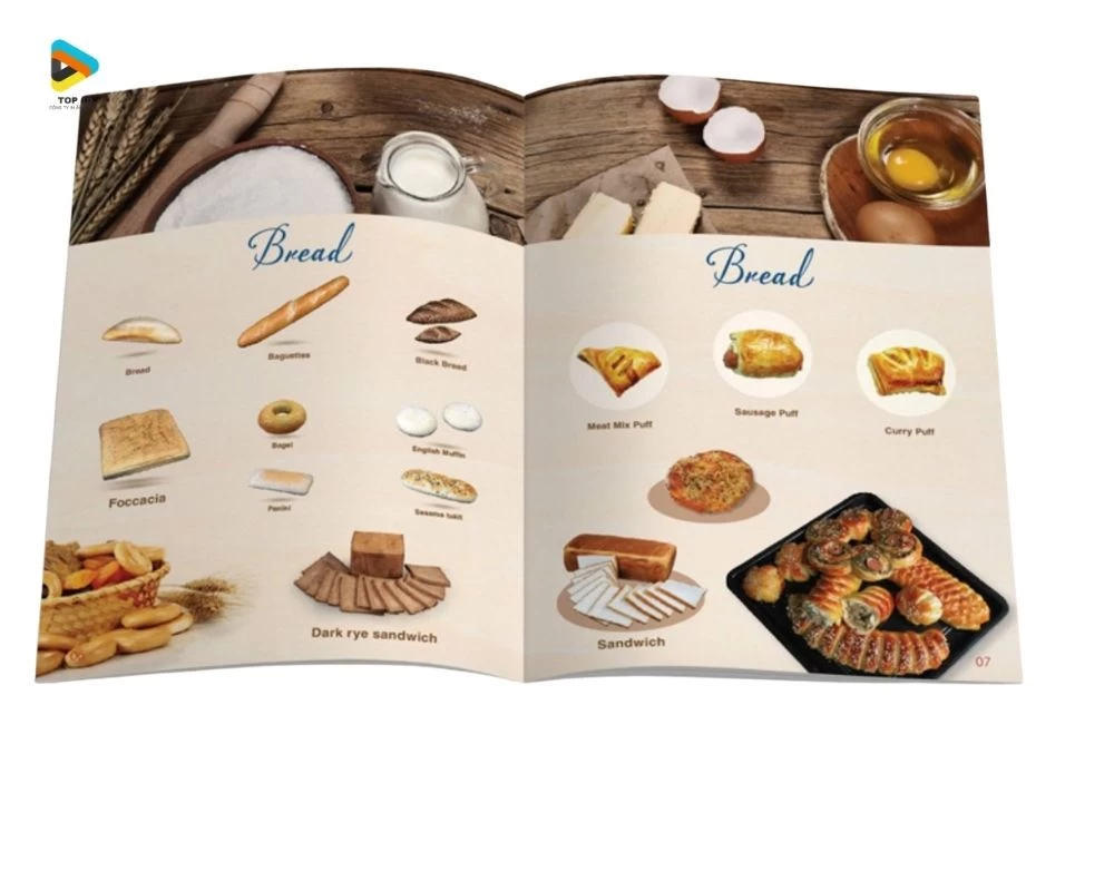Catalogue về bánh