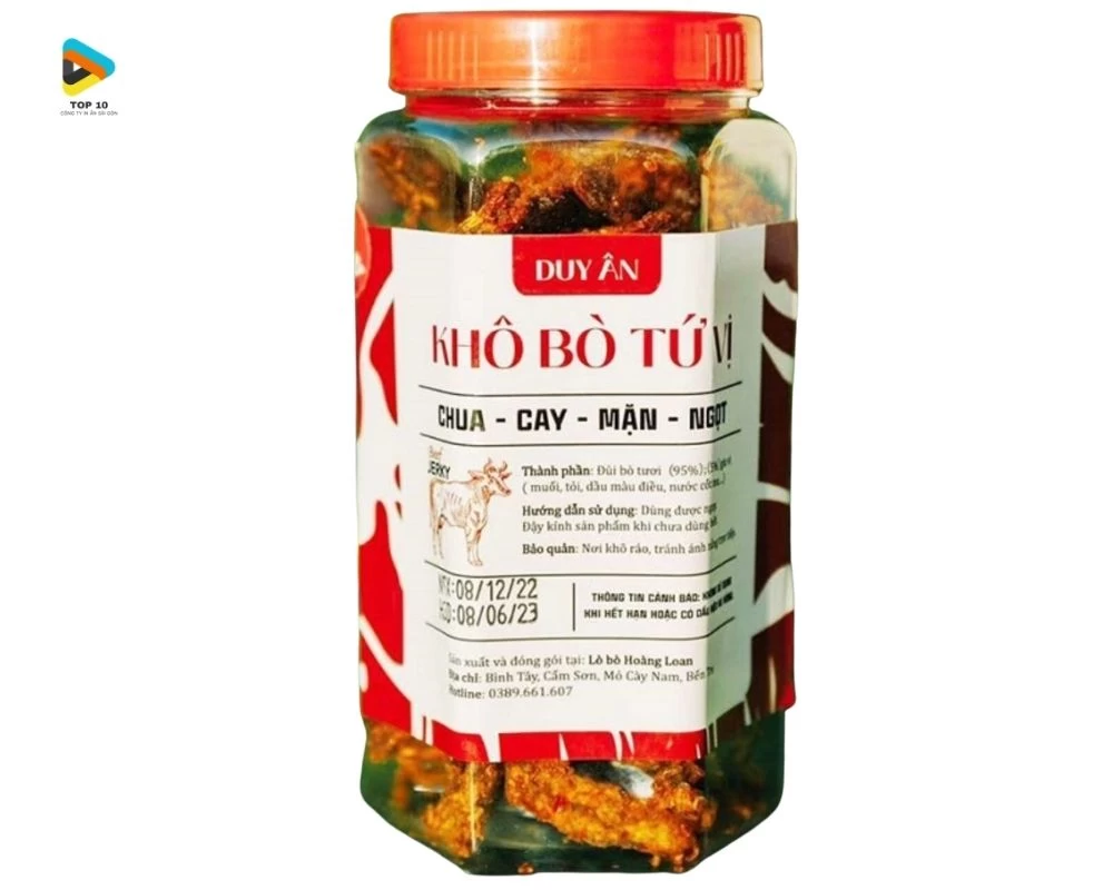 Tem dán khô bò đẹp