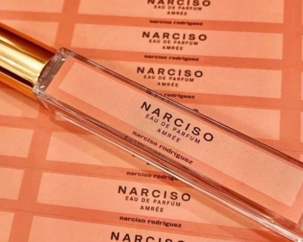 Tem dán nước hoa NARCISO
