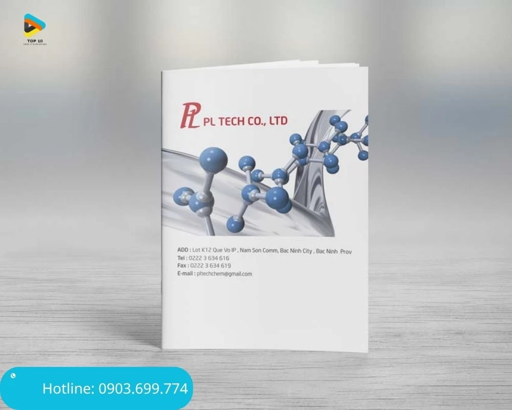 Mẫu catalogue A4 thiết bị công nghiệp