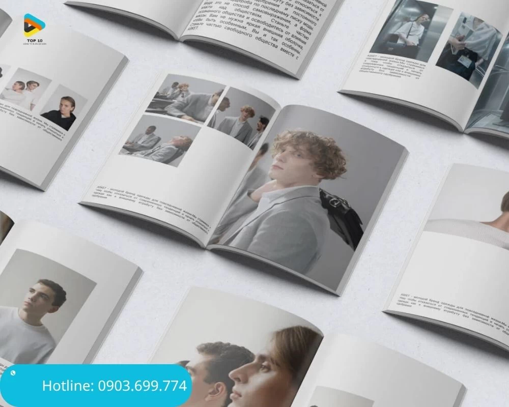 Mẫu catalogue A4 thời trang