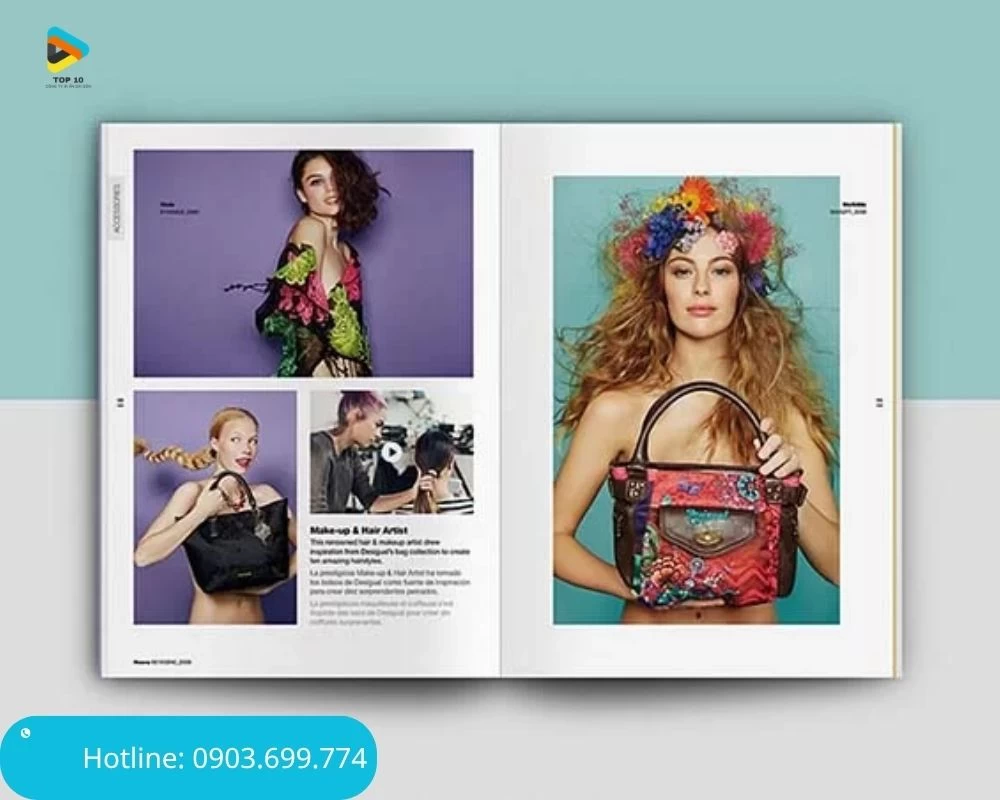 Mẫu catalogue A5 thời trang