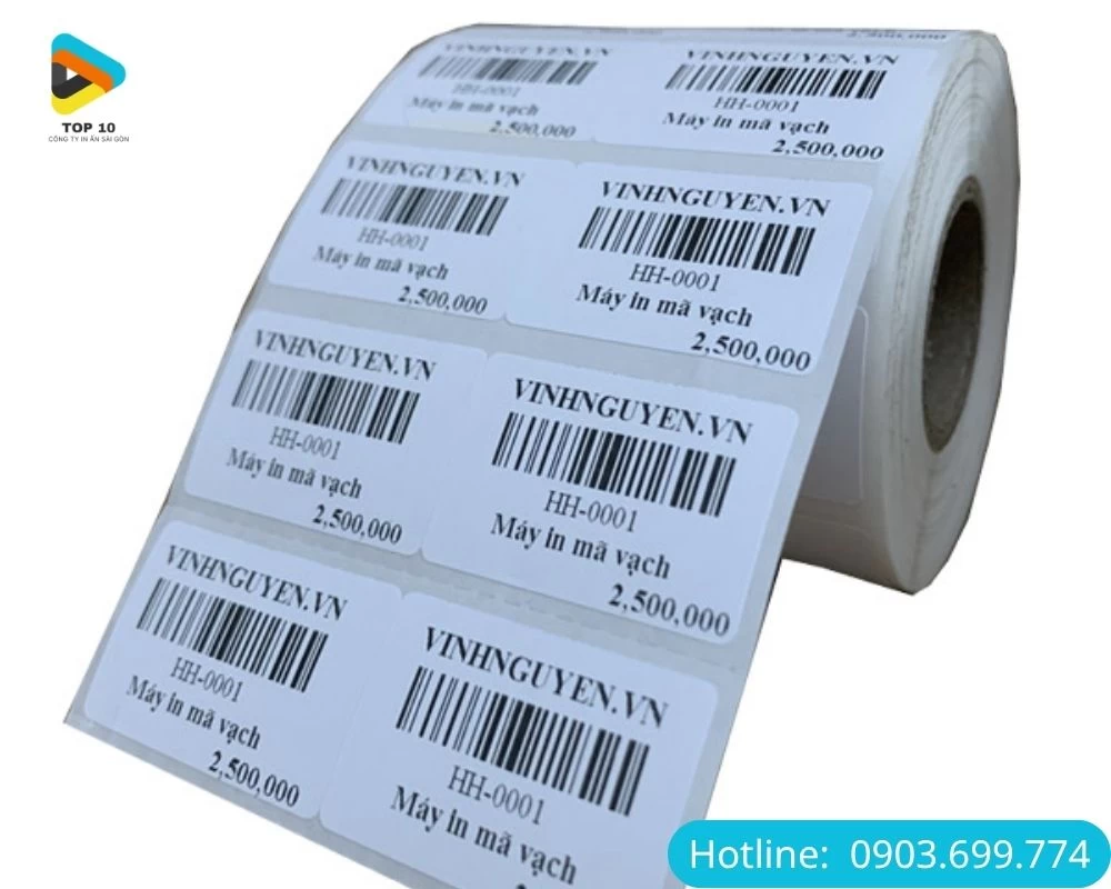 Tem dán mã vạch barcode