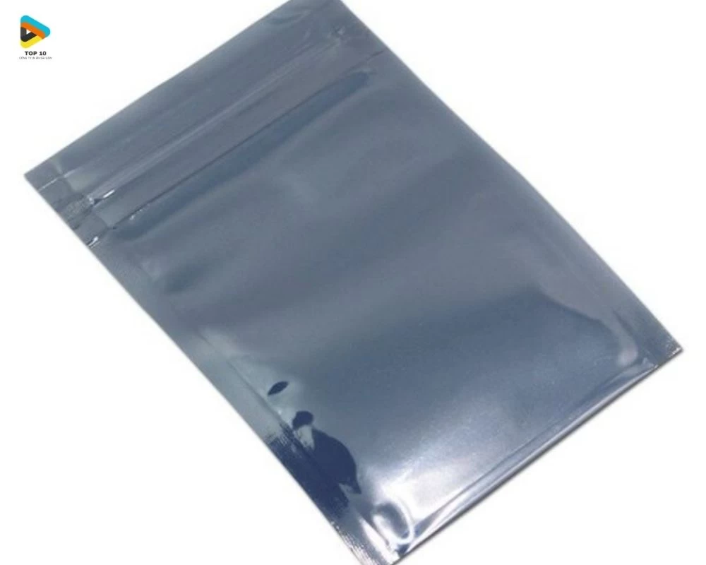 Túi zipper bằng bạc
