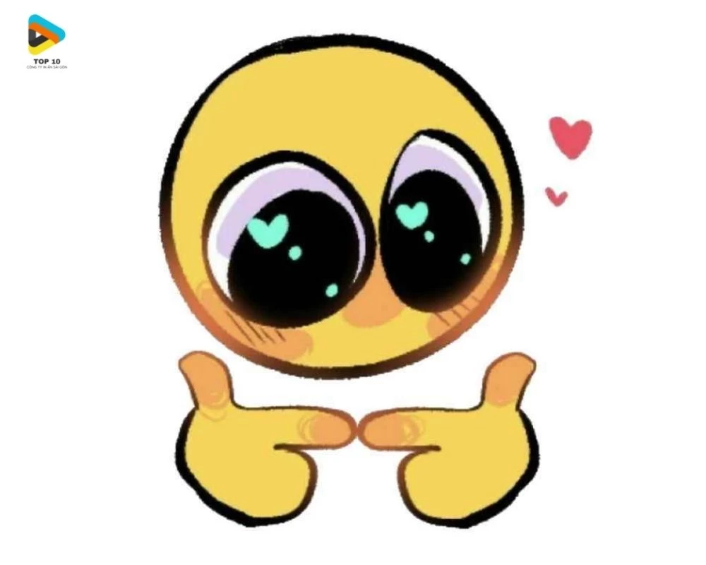 Sticker thẹn thùng