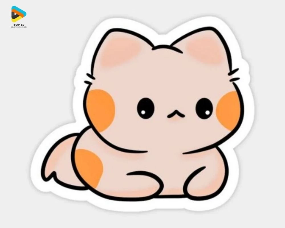 Sticker con mèo