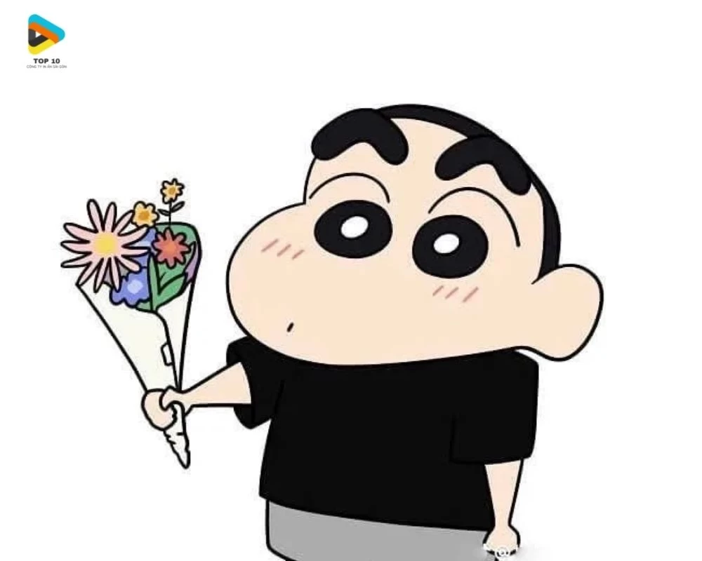 Sticker cậu bé Shin