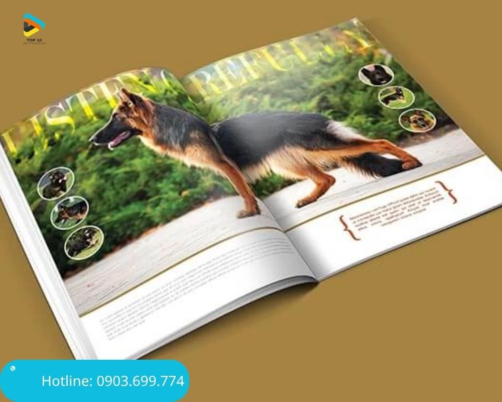 catalogue A4 đứng
