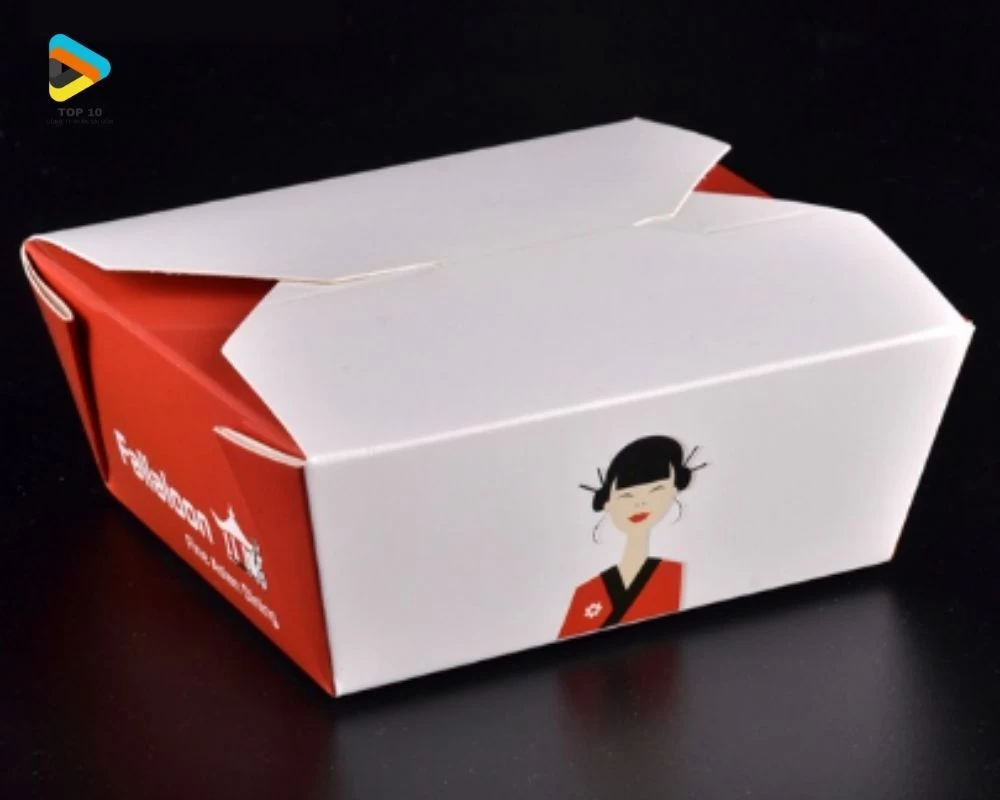 Hộp đựng thức ăn chia 2 ngăn